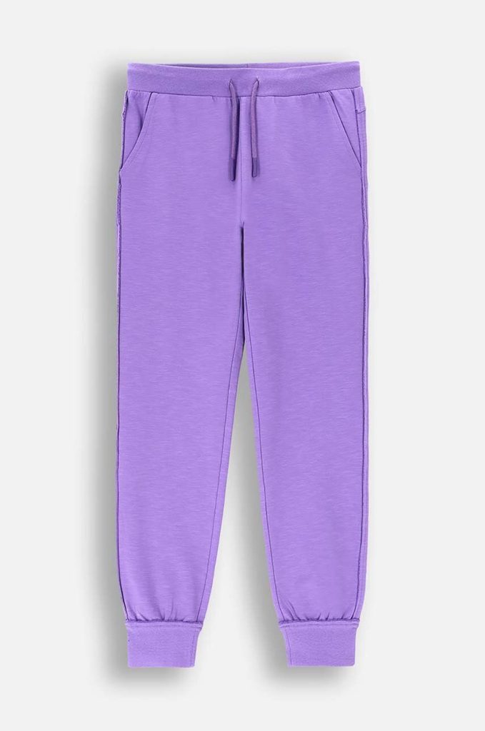 Coccodrillo pantaloni de trening pentru copii culoarea violet