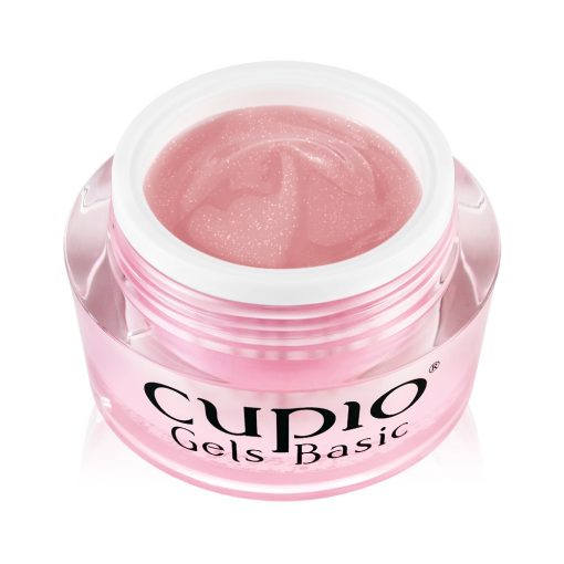 Cover Builder Easy Fill Gel - Sparkling Candy Rose 15ml-Manichiura-Geluri UV