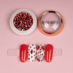 Cristale Unghii LUXORISE Rubin Red 1