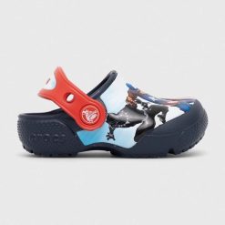 Crocs slapi copii AVENGERS PATCH CLOG culoarea albastru marin-Încălțăminte