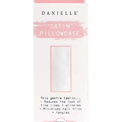 Danielle Beauty față de pernă din satin White Satin-Textile