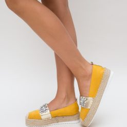 Espadrile Cute Galbene-Casual-Pantofi casual