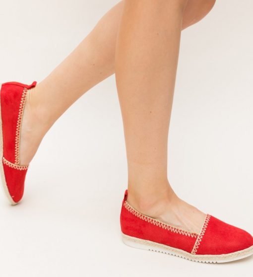 Espadrile Volpy Rosii-Casual-Espadrile dama