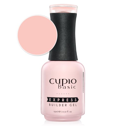 Express Builder Gel Cupio Basic - Peachy Mood 15ml-Manichiura-Geluri UV