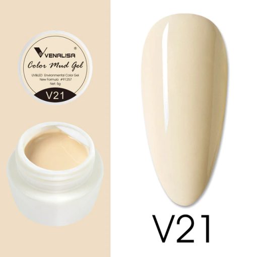 GEL COLOR MUD SERIES VENALISA V21 - V21 - Everin.ro-GELURI COLORATE ❤️ > MUD SERIES GEL COLOR VENALISA