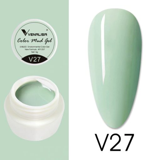 GEL COLOR MUD SERIES VENALISA V27 - V27 - Everin.ro-GELURI COLORATE ❤️ > MUD SERIES GEL COLOR VENALISA