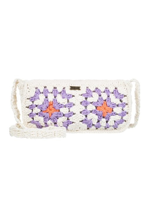 Geanta crossbody de dantela crosetata Fresh Iris-FEMEI-