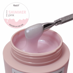 Gel Constructie Shimmer Pink 50ml Macks - SHP50-MKS - Everin.ro-GEL DE UNGHII / GEL DE CONSTRUCTIE ❤️ > Gel Constructie Macks