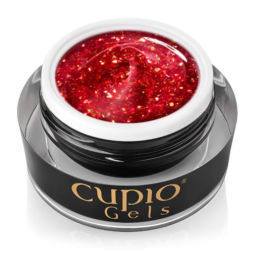 Glitter Glam Builder Gel Cupio - Sassy 15ml-Manichiura-Hema & TPO Free