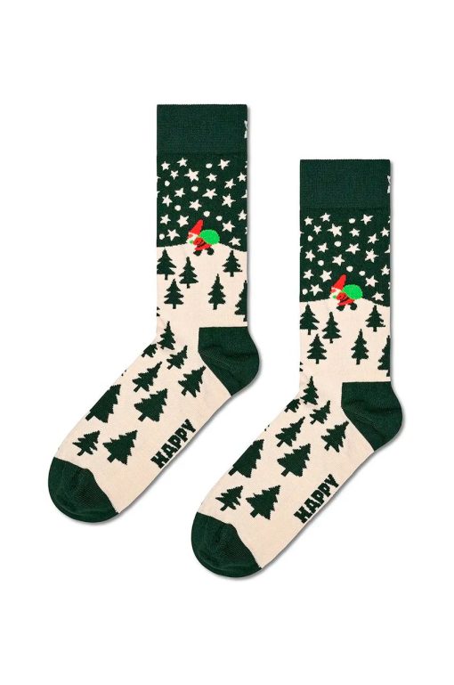 Happy Socks sosete culoarea verde