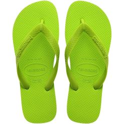 Havaianas slapi copii TOP LEMONREEN culoarea verde-Încălțăminte
