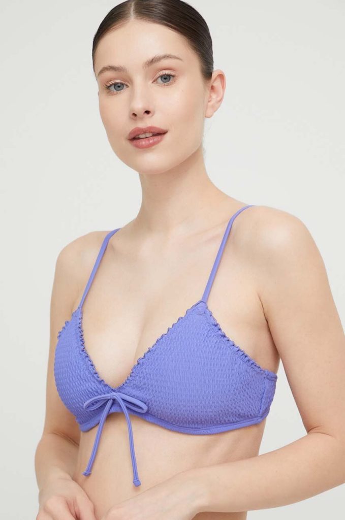 Hollister Co. sutien de baie culoarea violet