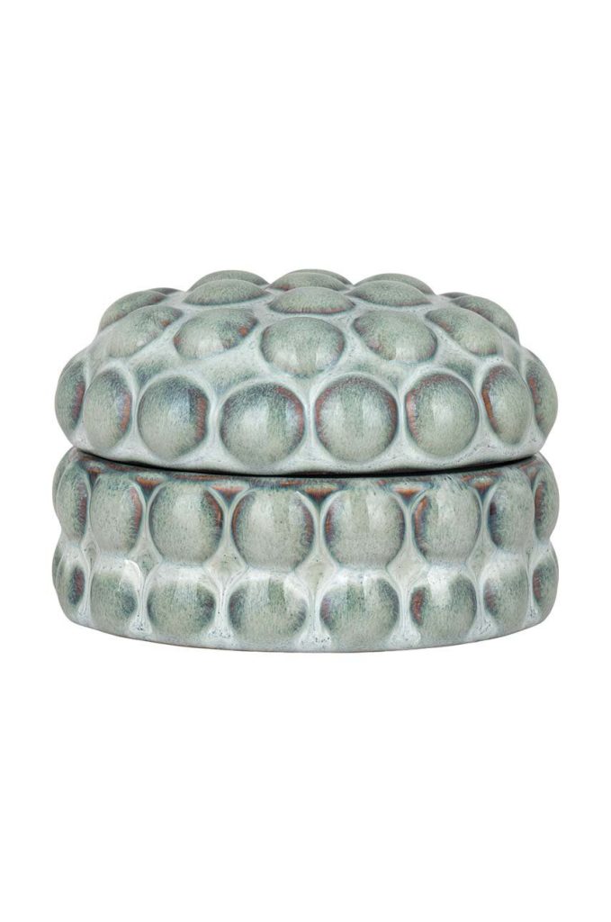 House Nordic recipient cu capac Jar in Ceramic-Depozitare și oragnizare mâncare