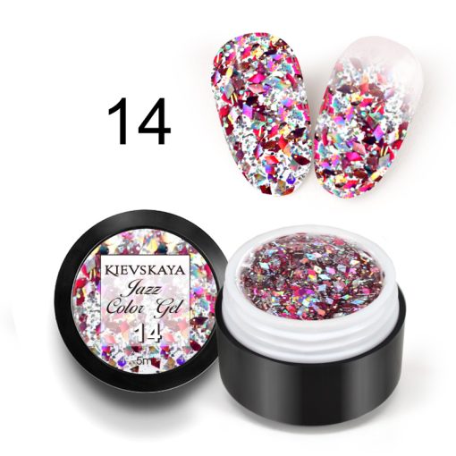 JAZZ Color gel KIEVSKAYA- 14 - JAZZ-14 - Everin.ro-GELURI COLORATE ❤️ > JAZZ KIEVSKAYA