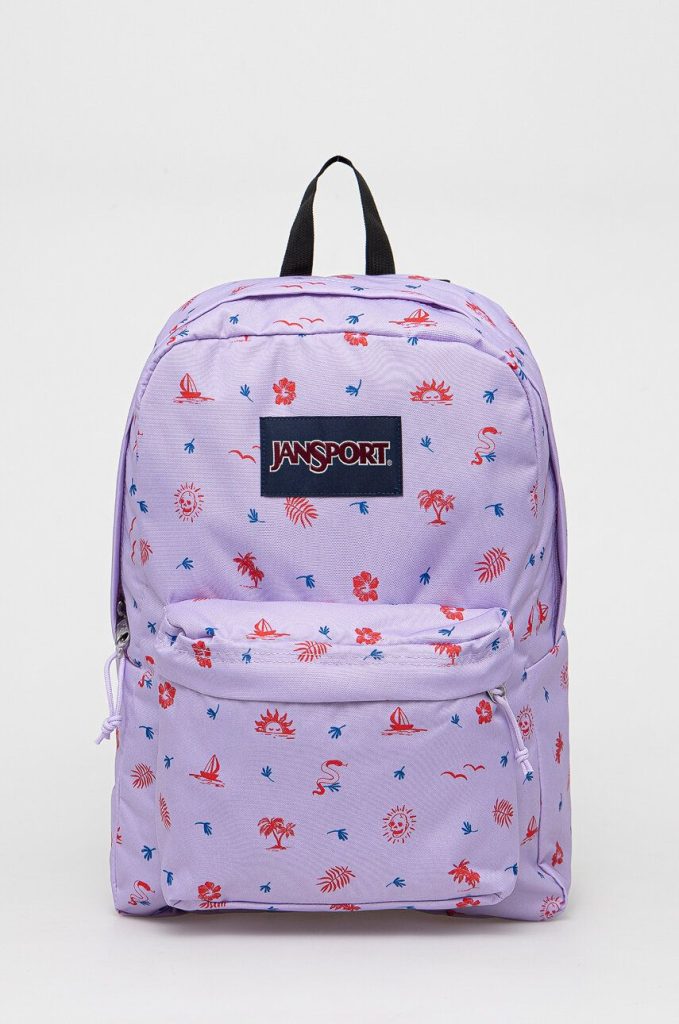 Jansport rucsac culoarea violet