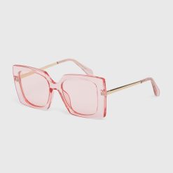 Jeepers Peepers ochelari de soare culoarea roz-Ochelari de soare