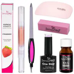 Kit Oja Semipermanenta Express One Step SensoPRO Milano 10ml cu Lampa LUXORISE-Kit Unghii  data-src=