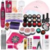 Kit Unghii False cu Gel UV SensoPRO Milano 15ml - Promotie #09 + CADOU Set 4 Pensule Manichiura-Kit Unghii > Kit Unghii Gel