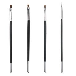 Kit Unghii False cu Gel UV SensoPRO Milano 15ml Promotie 09 CADOU Set 4 Pensule Manichiura 4