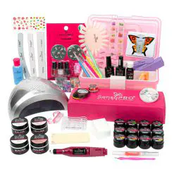 Kit Unghii False cu Gel UV SensoPRO Milano 15ml - Promotie #39 + CADOU Geanta Manichiura-Kit Unghii  data-src=