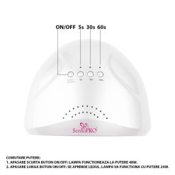 Kit Unghii False cu Gel UV SensoPRO Milano 15ml Promotie 39 CADOU Geanta Manichiura 3