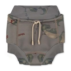 Konges Sløjd pantaloni scurti de baie culoarea gri-Îmbrăcăminte