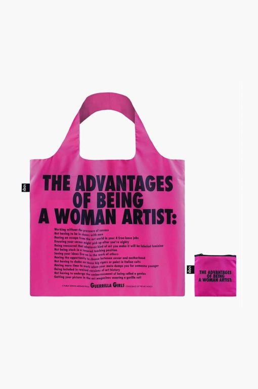 LOQI bagaj de mână GUERRILLA GIRLS-Textile