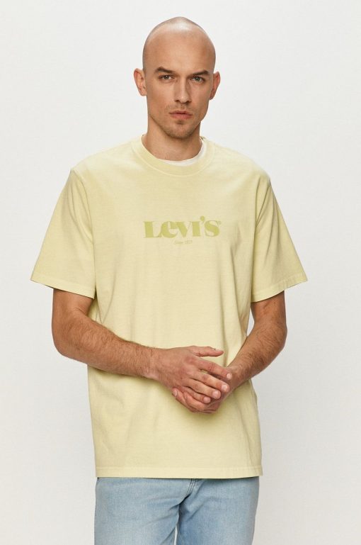 Levi's Tricou culoarea verde-Tricouri