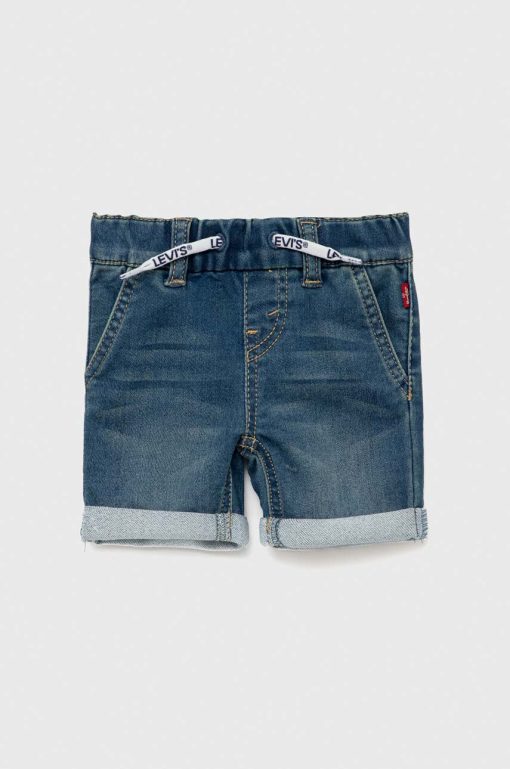 Levi's pantaloni scurti copii neted-Îmbrăcăminte