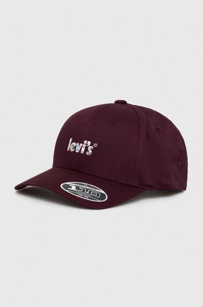 Levi's sapca culoarea violet