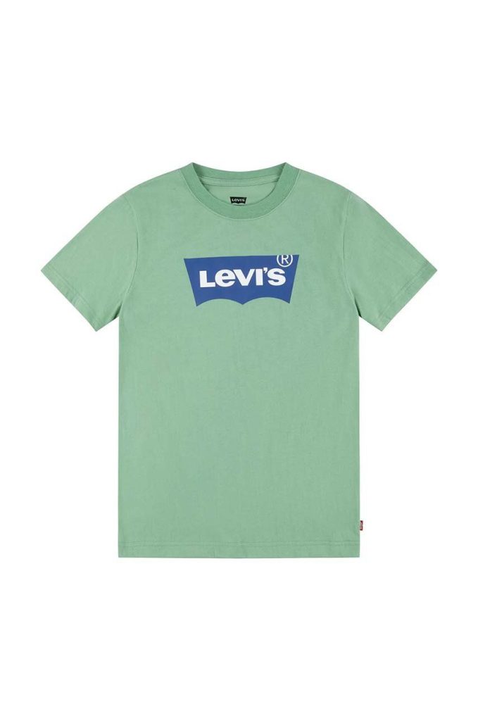 Levi's tricou copii culoarea verde