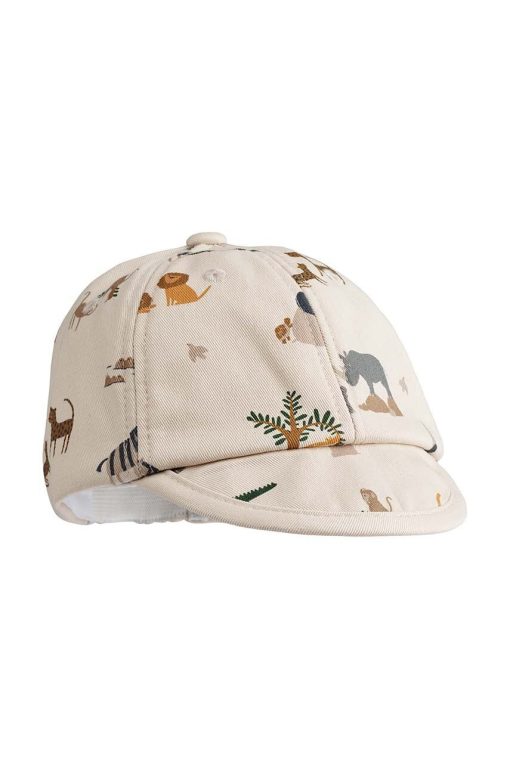 Liewood caciula copii Tone Baby Printed Cap modelator-Accesorii