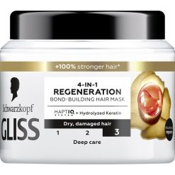 Masca de par regeneratoare Schwarzkopf Total Repair 4 in 1 pentru parul uscat si deteriorat - 400 ml-FEMEI-GENTI SI ACCESORII/Produse cosmetice