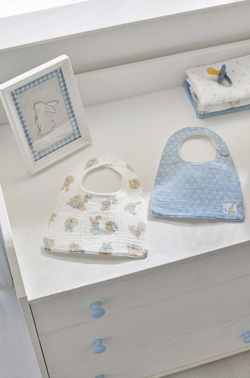 Mayoral Newborn bavetă reversibilă pentru copii 2-pack-Accesorii