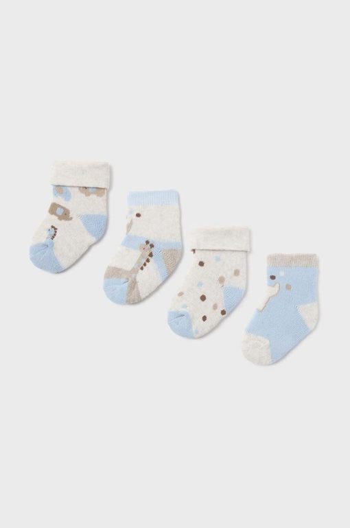 Mayoral Newborn sosete bebe 4-pack 9759-Îmbrăcăminte