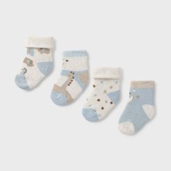 Mayoral Newborn sosete bebe 4-pack 9759-Îmbrăcăminte