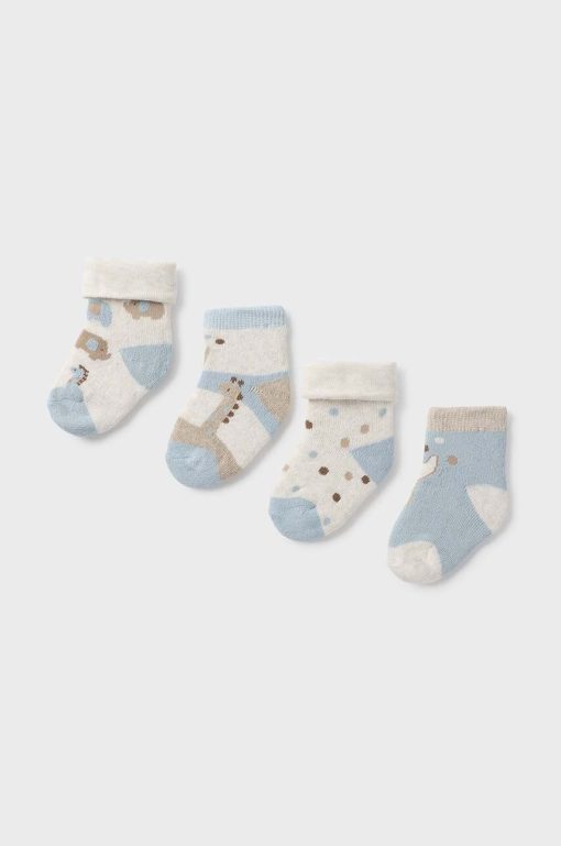 Mayoral Newborn sosete bebe 4-pack 9759-Îmbrăcăminte