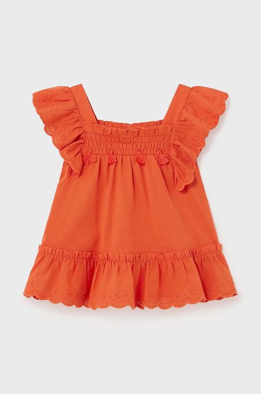 Mayoral bluza bebe culoarea portocaliu