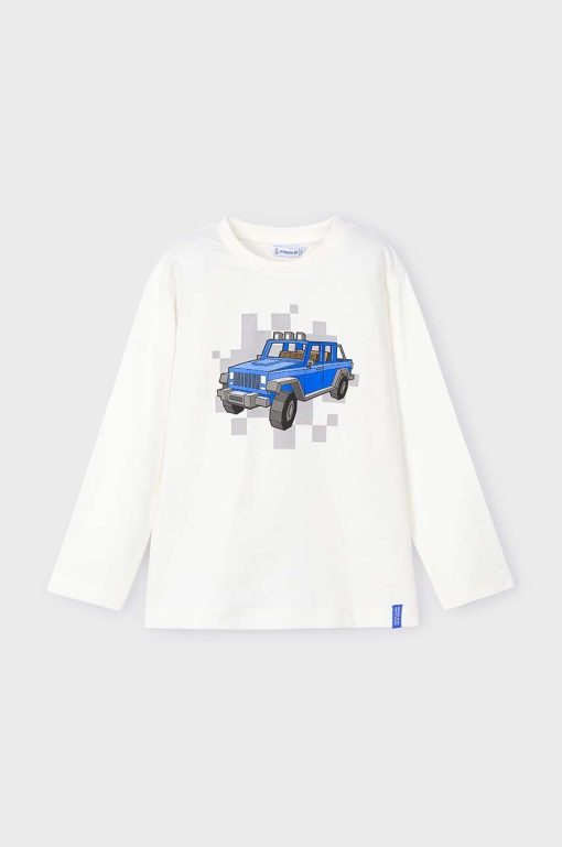 Mayoral longsleeve din bumbac pentru copii cu imprimeu