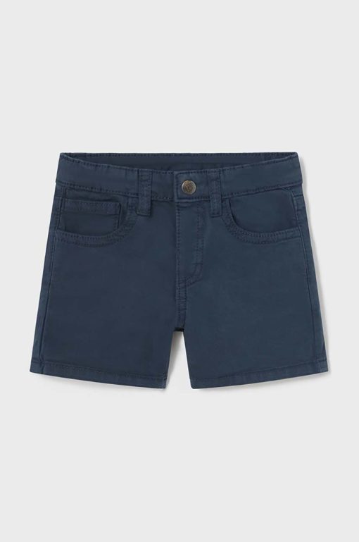 Mayoral pantaloni scurti bebe culoarea albastru marin-Îmbrăcăminte