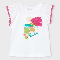 Mayoral tricou de bumbac pentru copii culoarea verde-Îmbrăcăminte