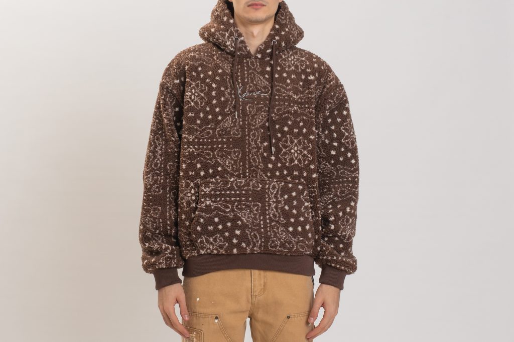 Metal Signature Paisley Oversized Hoodie-Barbati