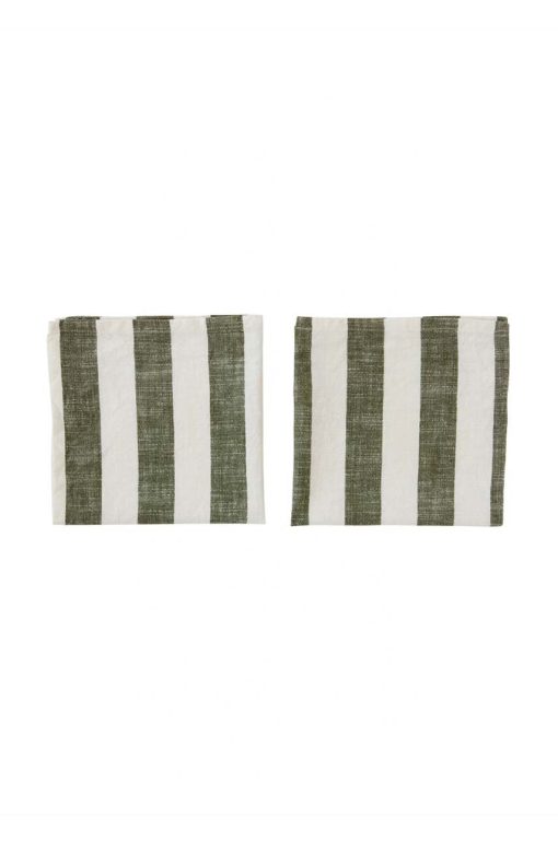 OYOY set de servetele de bumbac Striped Napkin 2-pack-Textile bucătărie