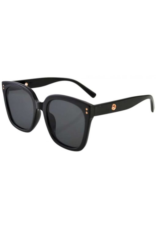 Ochelari de Soare Dama Rectangular Oversized Negru II-FEMEI-GENTI SI ACCESORII/Ochelari de soare