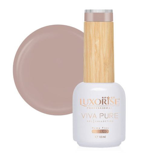 Oja Semipermanenta Hema Free Viva Pure LUXORISE - Satin Choco 10ml-Oja Semipermanenta > Oja Hema Free LUXORISE 10ml