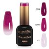 Oja Semipermanenta Termica 3 Culori LUXORISE ThermoCool - Mesmerizing Rose 10ml-Oja Semipermanenta > Oja Termica LUXORISE