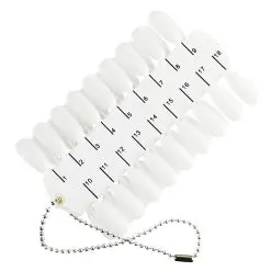 Paletar Unghii cu Lant 36 de pozitii SensoPRO Milano - paletar culori pentru unghii false-Accesorii Unghii  data-src=
