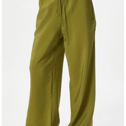 Pantaloni palazzo vaporosi cu croiala ampla-FEMEI-IMBRACAMINTE/Pantaloni si colanti