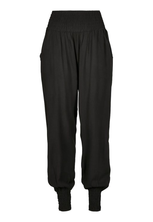 Pantaloni relaxed fit cu buzunare laterale-FEMEI-IMBRACAMINTE/Pantaloni si colanti