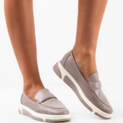 Pantofi Casual Gerta Gri-Casual-Casual